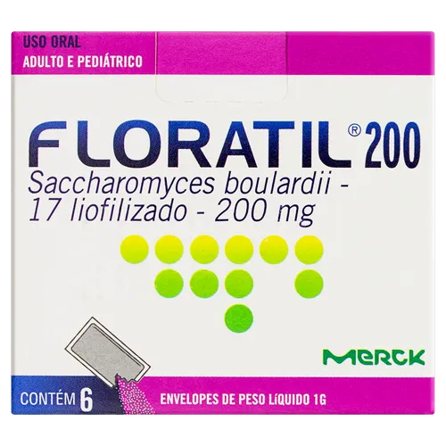 FLORATIL 200MG PED 6ENV