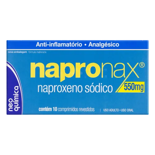 NAPRONAX 550MG 10COMP