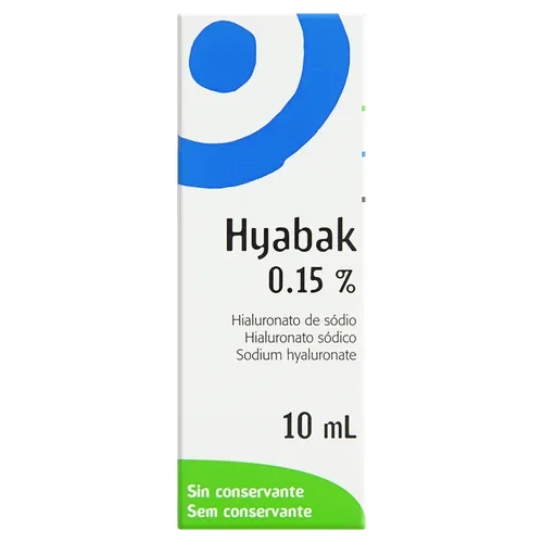 HYABAC 0,15% 10ML