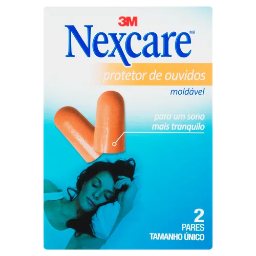 PROTETOR OUVIDO NEXCARE 2PARES