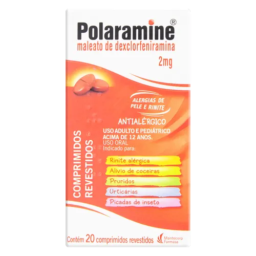 POLARAMINE 2MG 20COMP
