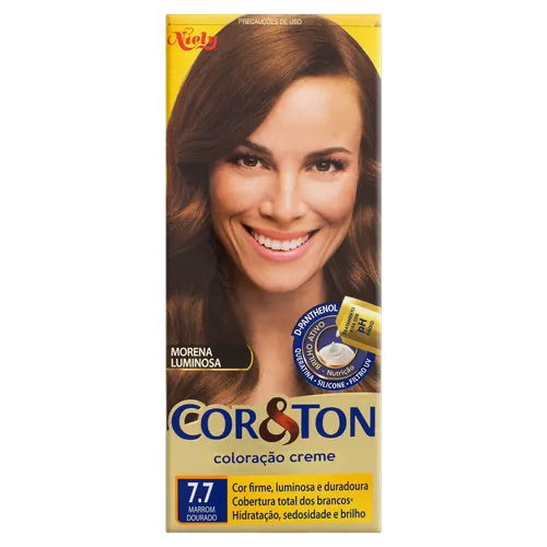 COR & TON 7.7 MARROM DOURADO